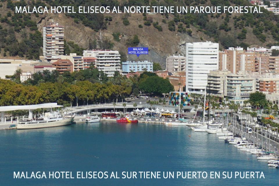 Hotel Eliseos Málaga Dış mekan fotoğraf